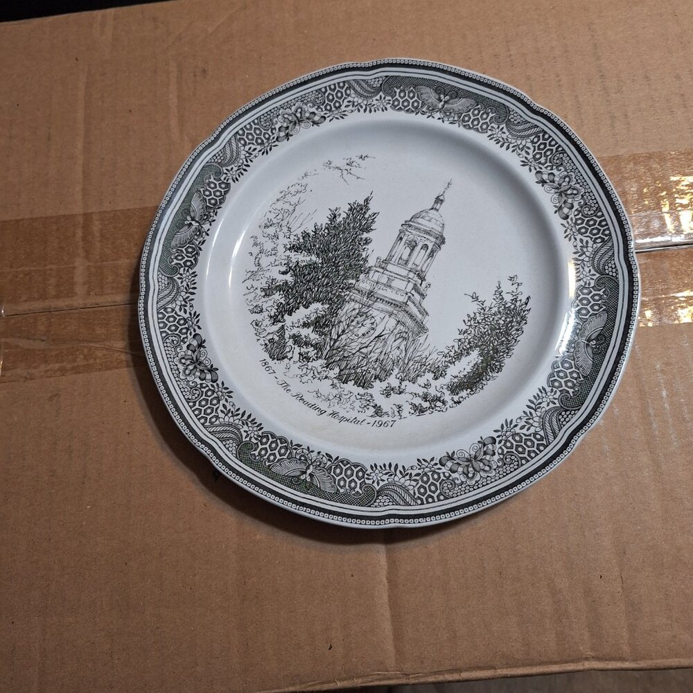 Reading hospital plate